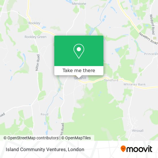 Island Community Ventures map