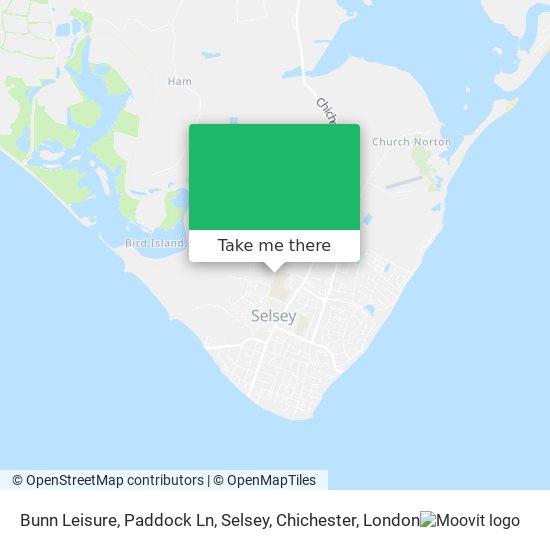 Bunn Leisure, Paddock Ln, Selsey, Chichester map