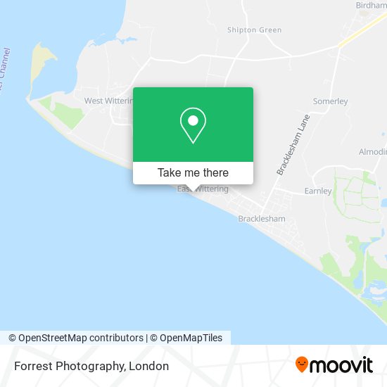 Forrest Photography map