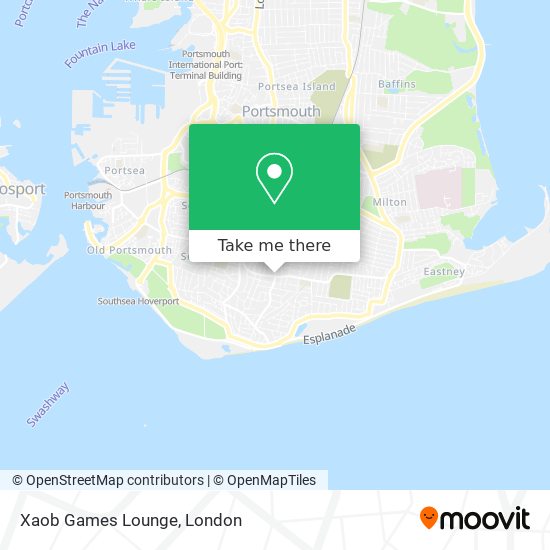 Xaob Games Lounge map