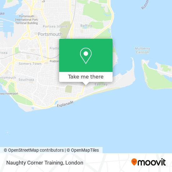 Naughty Corner Training map