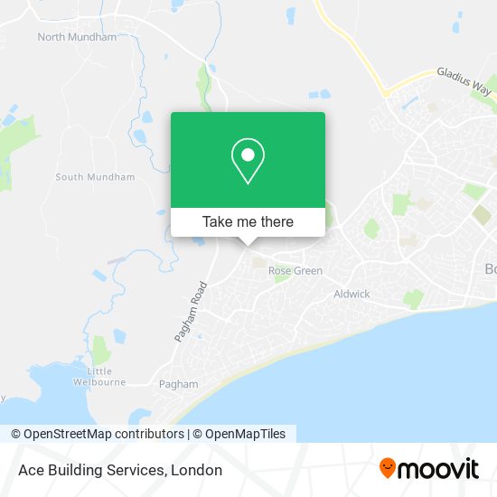 Ace Building Services map