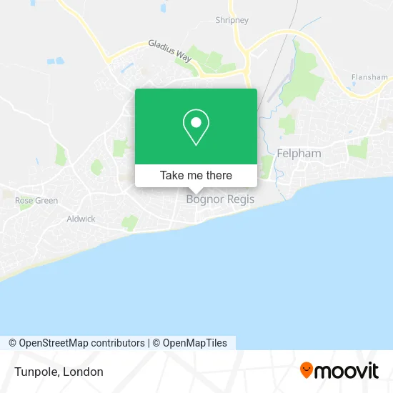Tunpole map