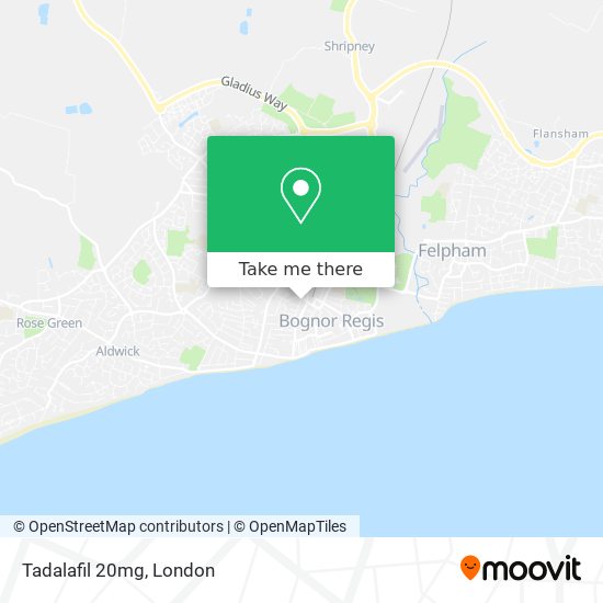 Tadalafil 20mg map