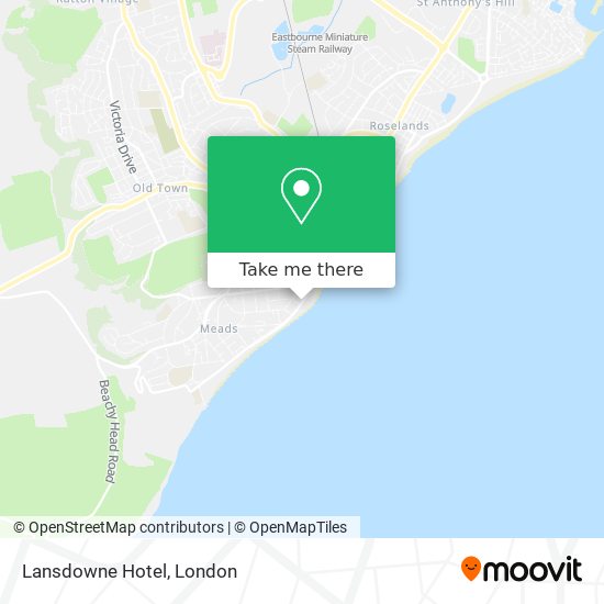 Lansdowne Hotel map