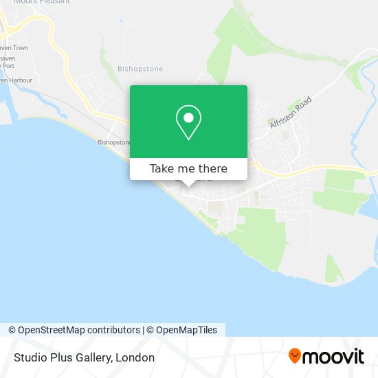 Studio Plus Gallery map