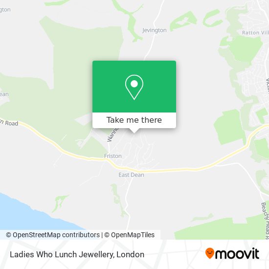 Ladies Who Lunch Jewellery map