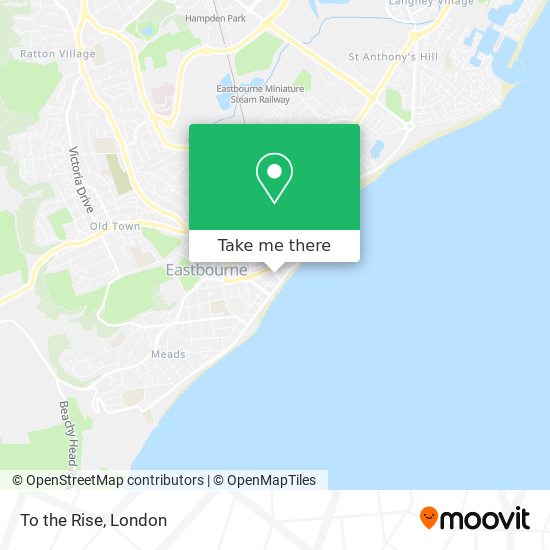 To the Rise map