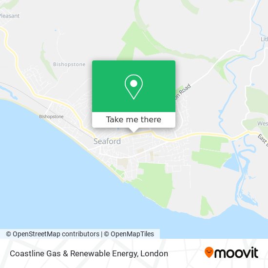 Coastline Gas & Renewable Energy map