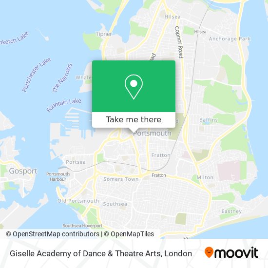 Giselle Academy of Dance & Theatre Arts map