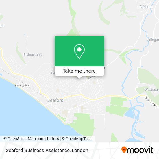 Seaford Business Assistance map