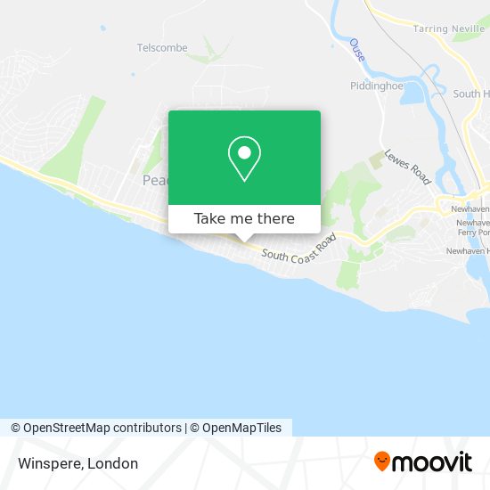 Winspere map