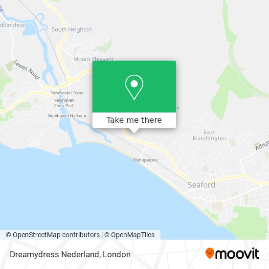 Dreamydress Nederland map