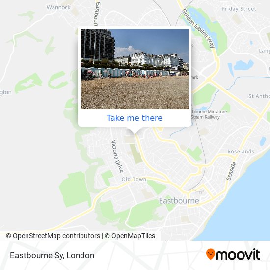 Eastbourne Sy map