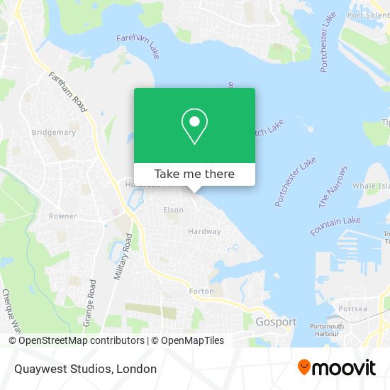 Quaywest Studios map