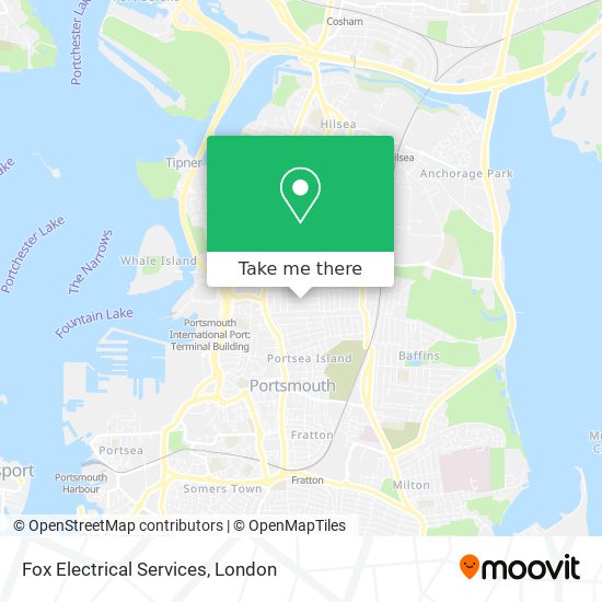 Fox Electrical Services map