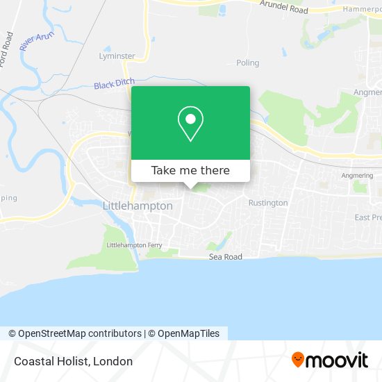 Coastal Holist map