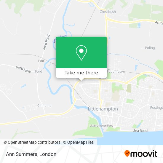 Ann Summers map