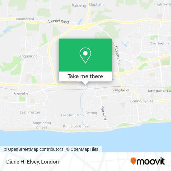 Diane H. Elsey map