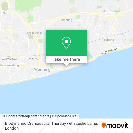 Biodynamic Craniosacral Therapy with Leslie Laine map