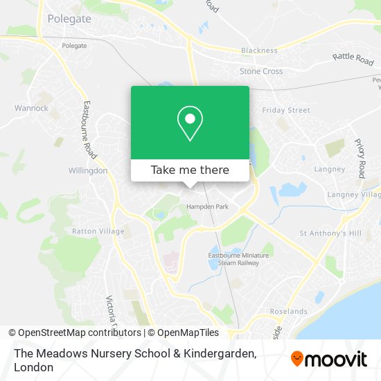 The Meadows Nursery School & Kindergarden map