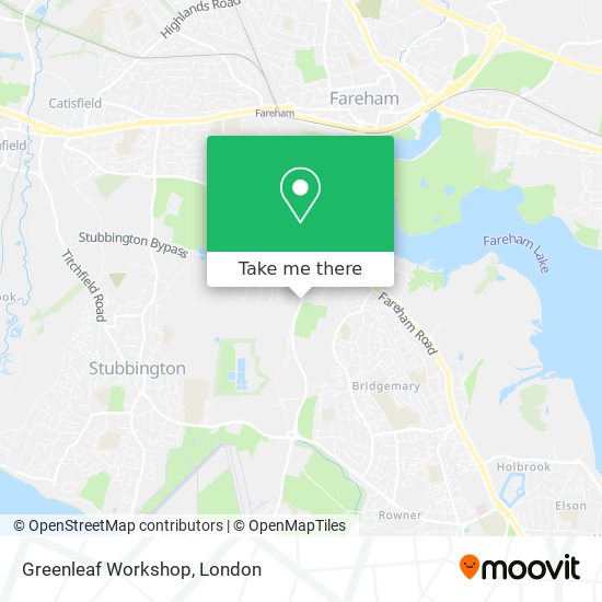 Greenleaf Workshop map