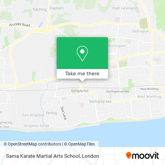 Sama Karate Martial Arts School map