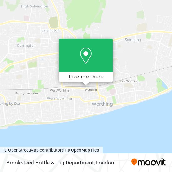 Brooksteed Bottle & Jug Department map