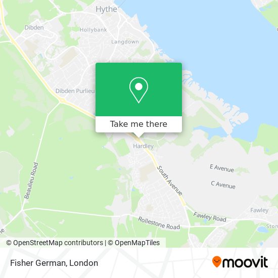 Fisher German map