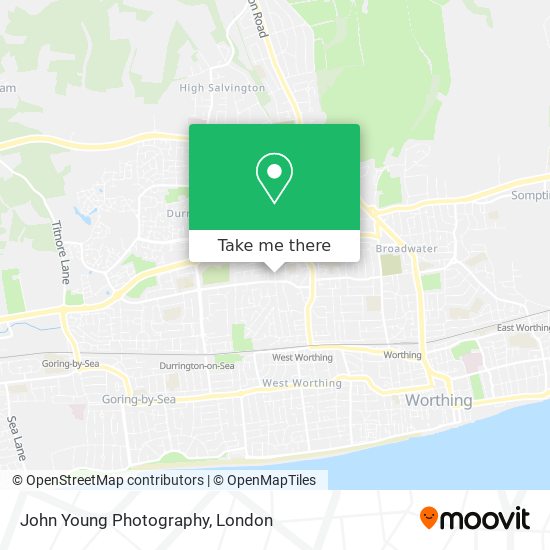John Young Photography map