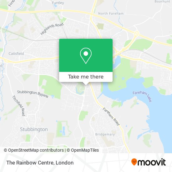 The Rainbow Centre map