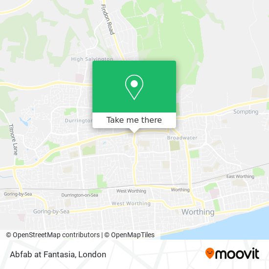 Abfab at Fantasia map