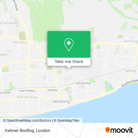 Kelmer Roofing map
