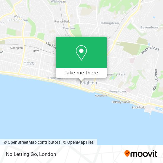 No Letting Go map