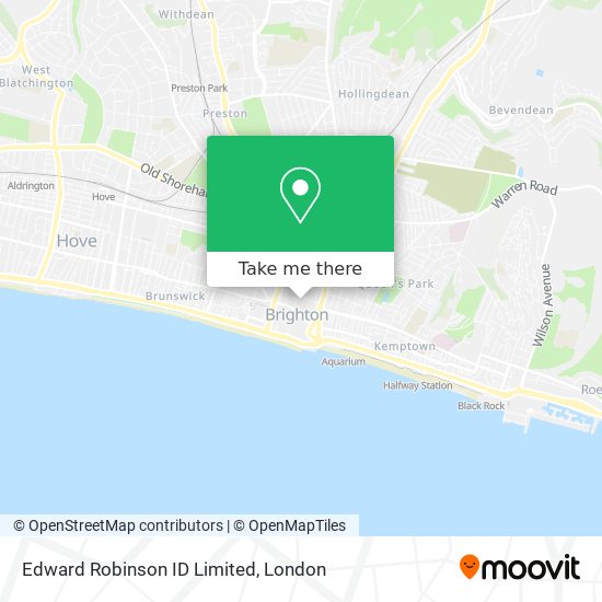 Edward Robinson ID Limited map