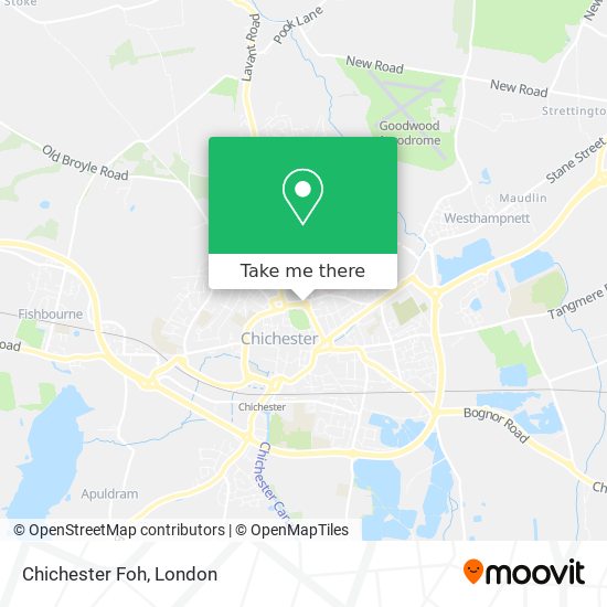 Chichester Foh map