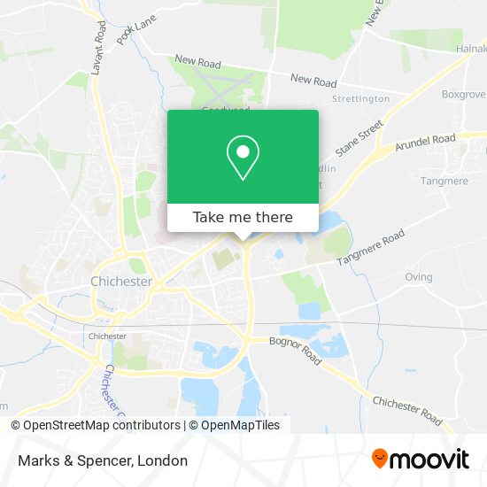 Marks & Spencer map