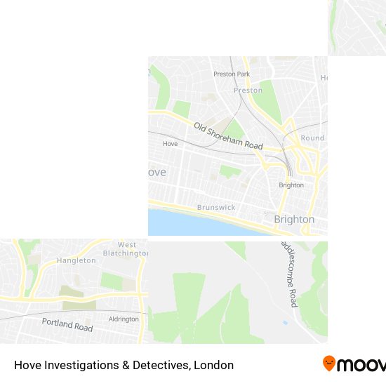 Hove Investigations & Detectives map