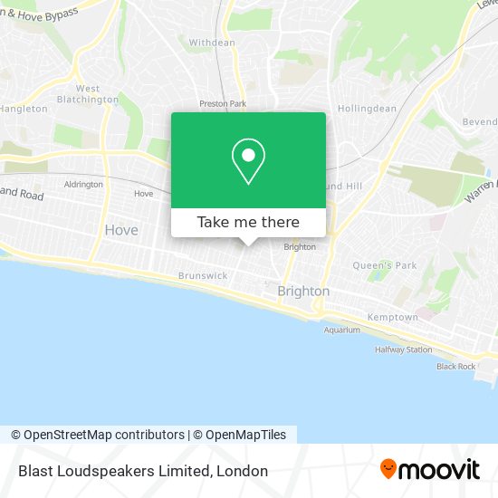 Blast Loudspeakers Limited map
