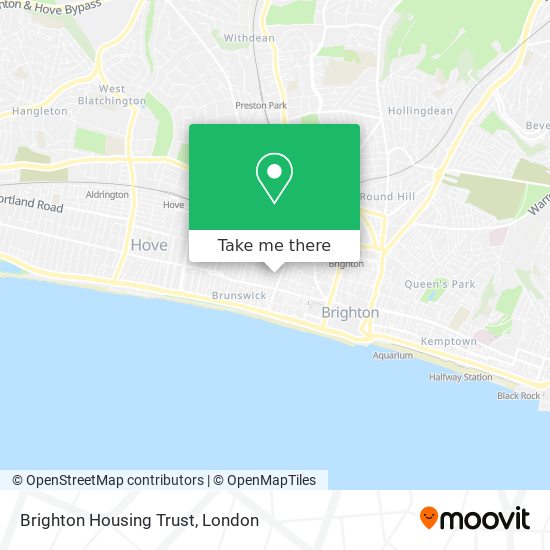 Brighton Housing Trust map