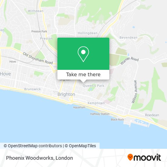 Phoenix Woodworks map