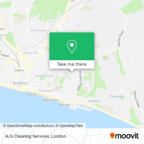 AJ's Cleaning Services map