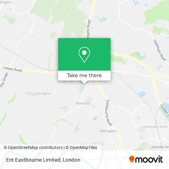 Ent Eastbourne Limited map