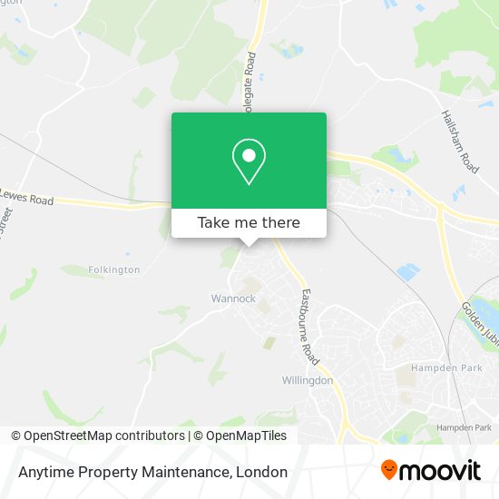 Anytime Property Maintenance map