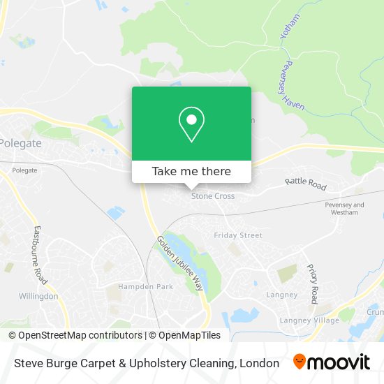 Steve Burge Carpet & Upholstery Cleaning map