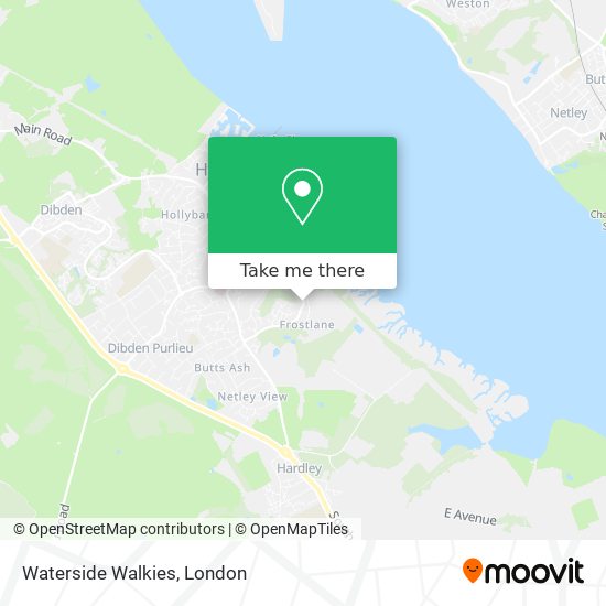 Waterside Walkies map