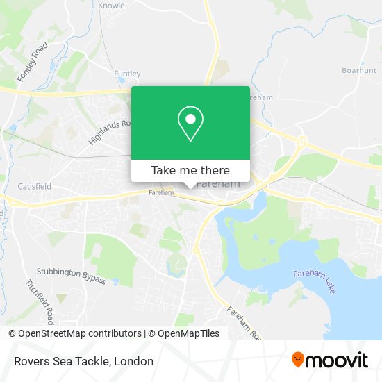 Rovers Sea Tackle map