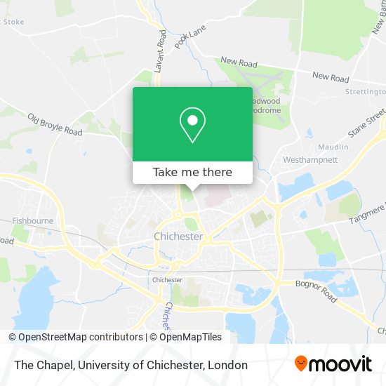 The Chapel, University of Chichester map