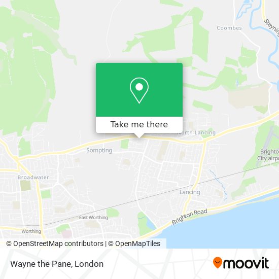 Wayne the Pane map