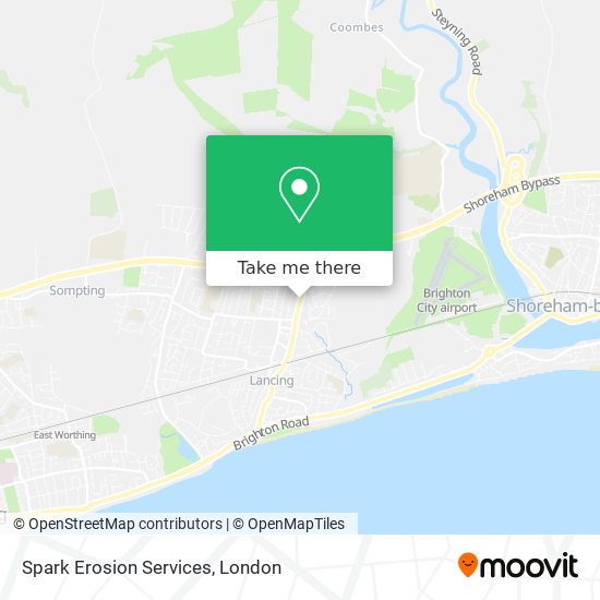 Spark Erosion Services map